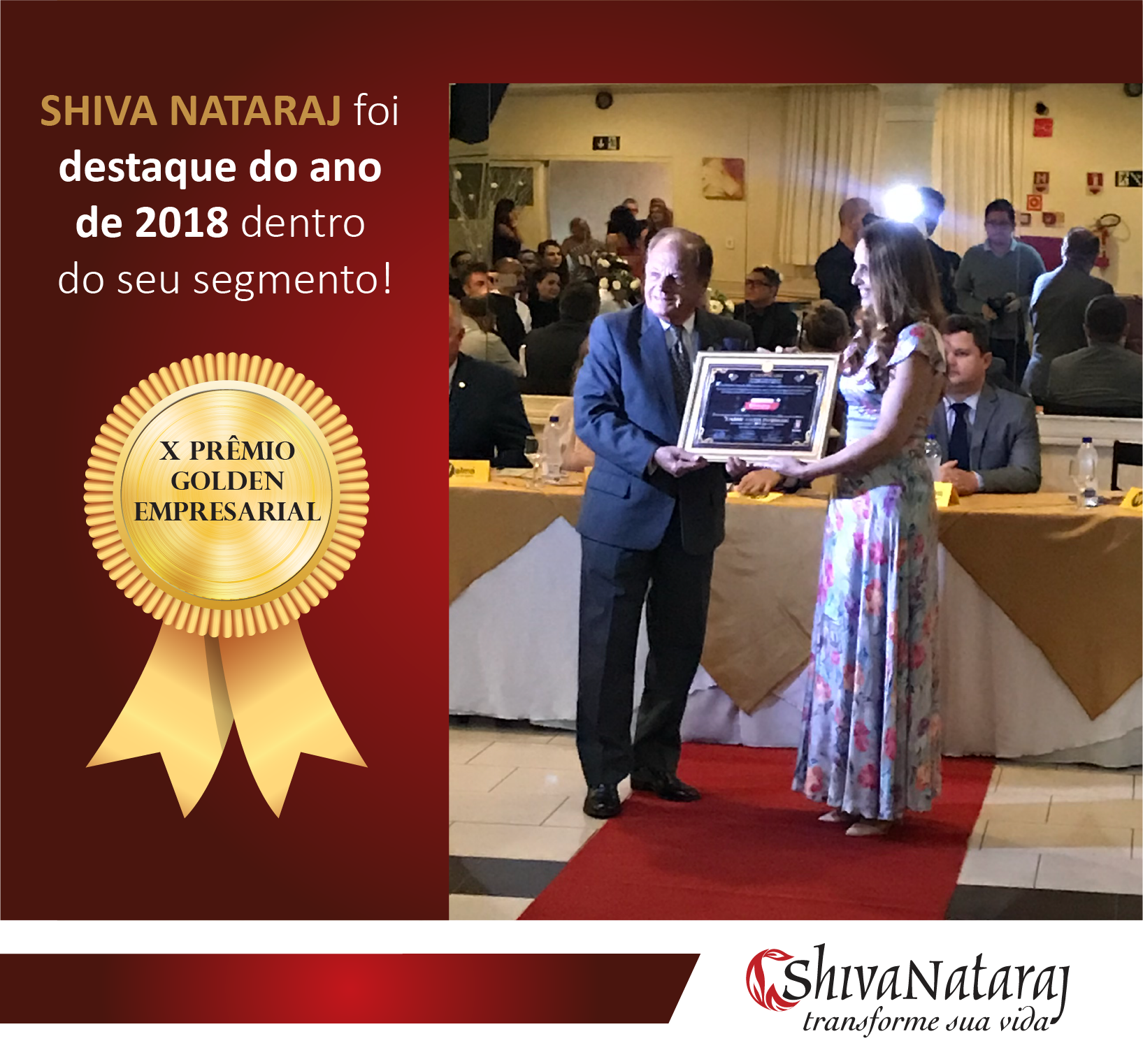 premio golden empresarial shiva nataraj
